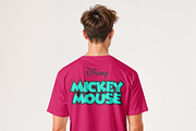 T-Shirt Mockup PSD Front & Back View, a Shirt Mockup by Pixel Foundry (Thumbnail 7 of 11)