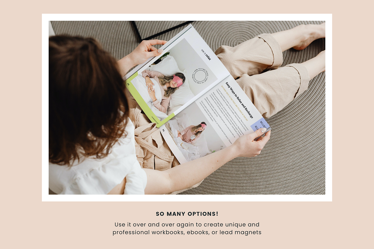 DAWN | Wellbeing Workbook for Canva, a Magazine Template by Erin Cassidy (Photo 11 of 11)