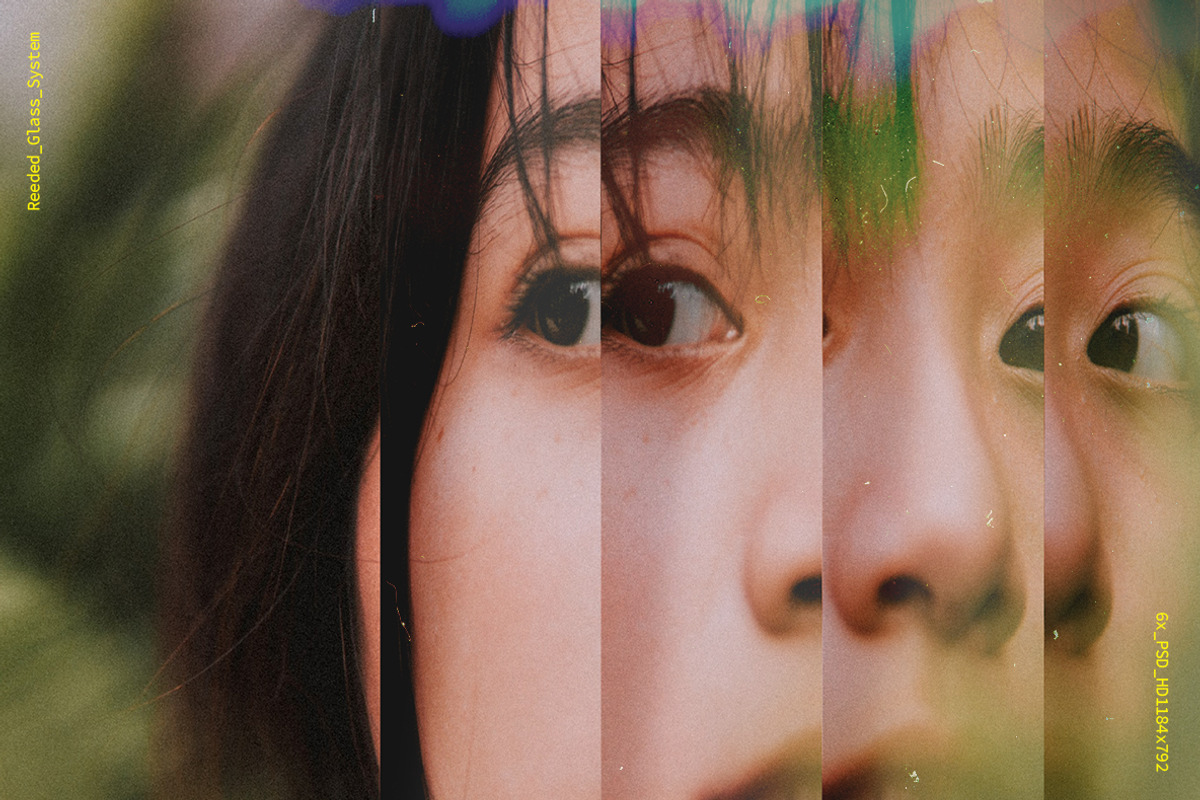 Reeded Glass Displacement System, a Texture Graphic by Twenty75 (Photo 9 of 9)