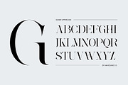 Ganer | Serif Display Typeface, a Serif Font by Mahesans Co (Thumbnail 2 of 10)