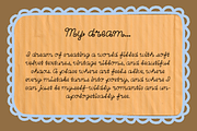 Lunetta Whimsical Swirly Font, a Handwritten Font by Nonceni (Thumbnail 11 of 13)