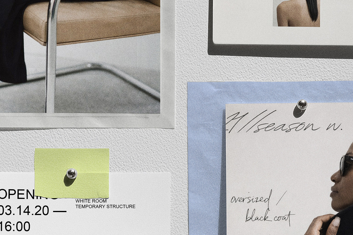 Story Moodboard Mockup, an Advertising Mockup by nkate (Photo 3 of 7)