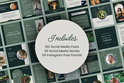 200 Social Media Canva Templates, a Templates & Theme by TemplateCastleStore (Thumbnail 3 of 10)