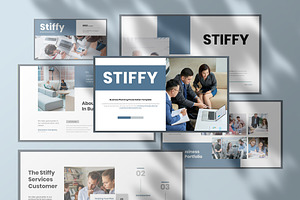 Stiffy Plan Business Presentation, a Presentation Template by Analogous Temp