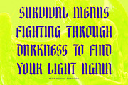 Midnights Kings Blackletter Serif, a Blackletter Font by timelesstype.co (Thumbnail 14 of 20)