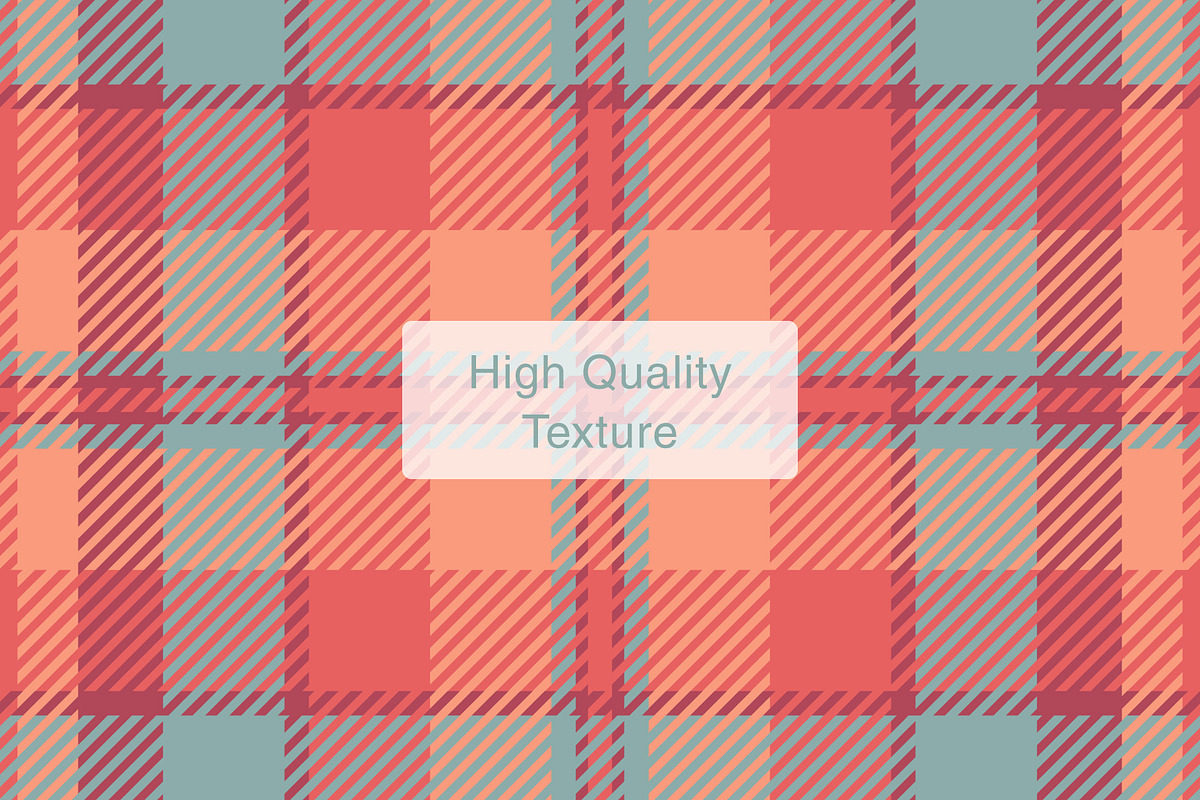 #234 Soft Coral Color Plaids, a Pattern Graphic by Plaid4You (Photo 3 of 5)