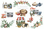 Elves. Cheerful tea party, an Illustration by Love Watercolor Store (Thumbnail 5 of 6)