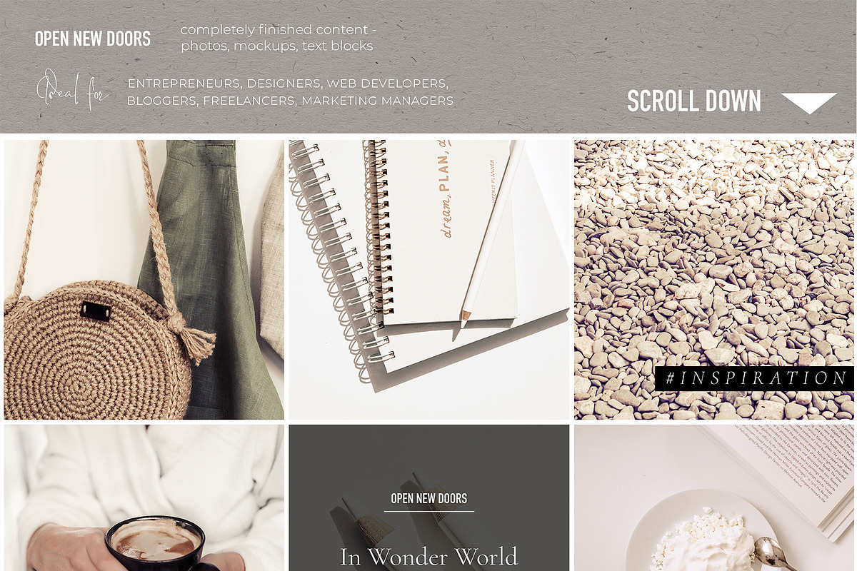 Minimalism. Feed №2., a Social Media Template by OntheMoon (Photo 2 of 10)
