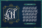 Brick Stone Victorian Typeface, a Blackletter Font by alit design (Thumbnail 6 of 23)