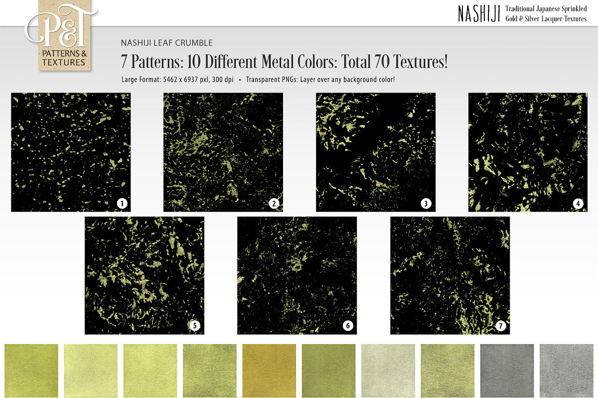 Nashiji, a Texture Graphic by Patterns & Textures (Photo 12 of 16)