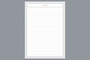 Notes Self Care Planner Pages, a Stationery Template by shahsoft (Thumbnail 2 of 4)