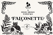Falconette Font, a Font by Antiquaria (Thumbnail 5 of 7)