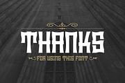 Tanah Keramat - Gothic Font, a Serif Font by QR Design Studio (Thumbnail 7 of 7)