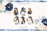 Ocean Voyage Collection, a Decorative Illustration by PeDe Designs (Thumbnail 3 of 26)