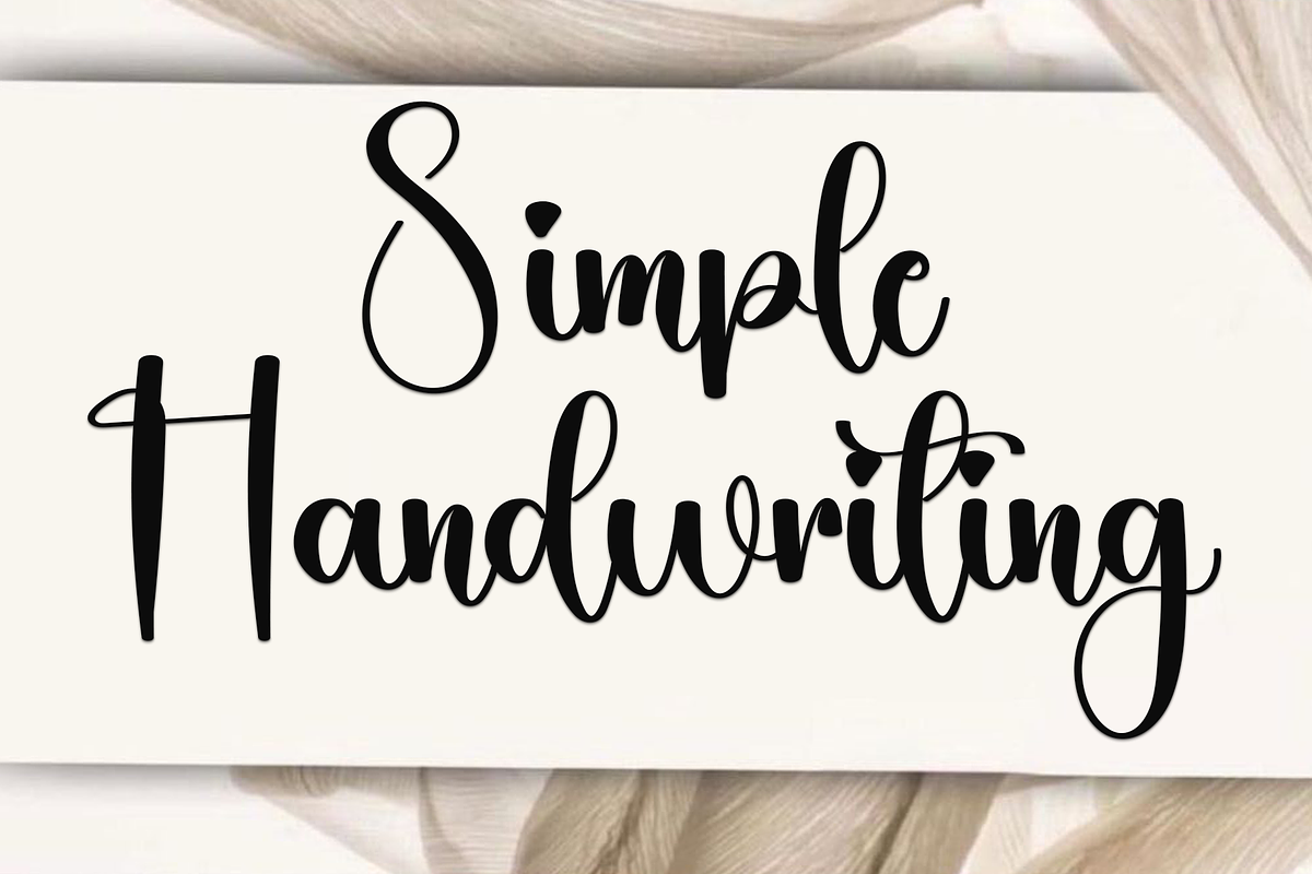 Thinking, a Handwritten Font by FreshTypeINK (Photo 4 of 8)