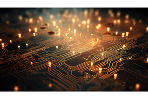 connection abstract internet, a Technology Photo by pikepicture