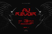 EXCYR | Futuristic Cyber Font, a Sans Serif Font by Nol 3 Studio (Thumbnail 9 of 9)