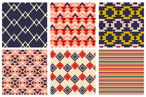 30 Southwestern Navajo Patterns Pack