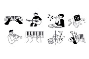 People and music, a Person Illustration by PureSolution (Thumbnail 5 of 6)