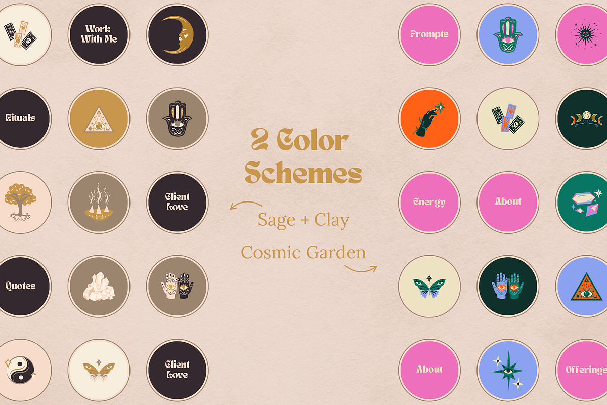Spiritual Instagram Highlight Icons, an Icon by Liseno Designs (Photo 2 of 6)