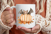 Whimsical Halloween Peeking Clipart, a Seasonal Illustration by designcity5 (Thumbnail 5 of 5)