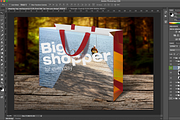 Shopping Bag Mockup, a Product Mockup by ArtefShop (Thumbnail 7 of 7)