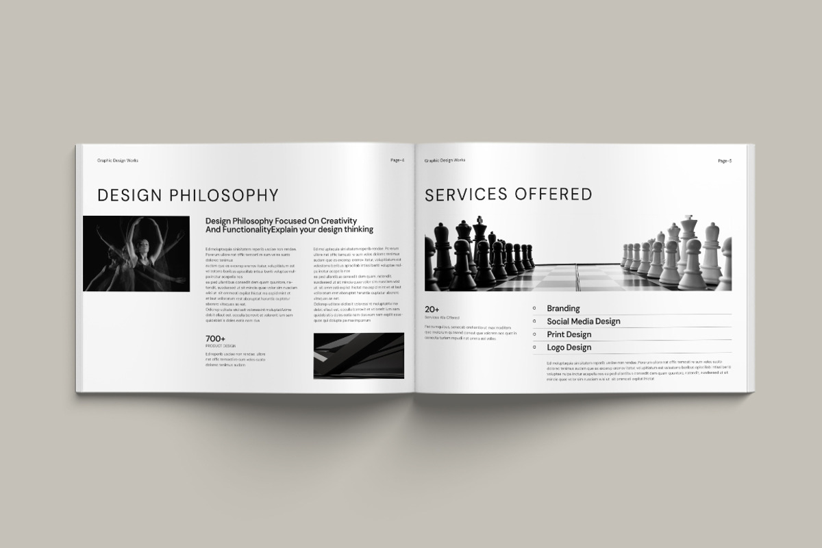 Designer Portfolio Landscape, a Brochure Template by Pixelpick (Photo 3 of 9)