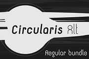 Circularis Alt Regular /+free italic, a Sans Serif Font by JAF 34 (Thumbnail 1 of 7)