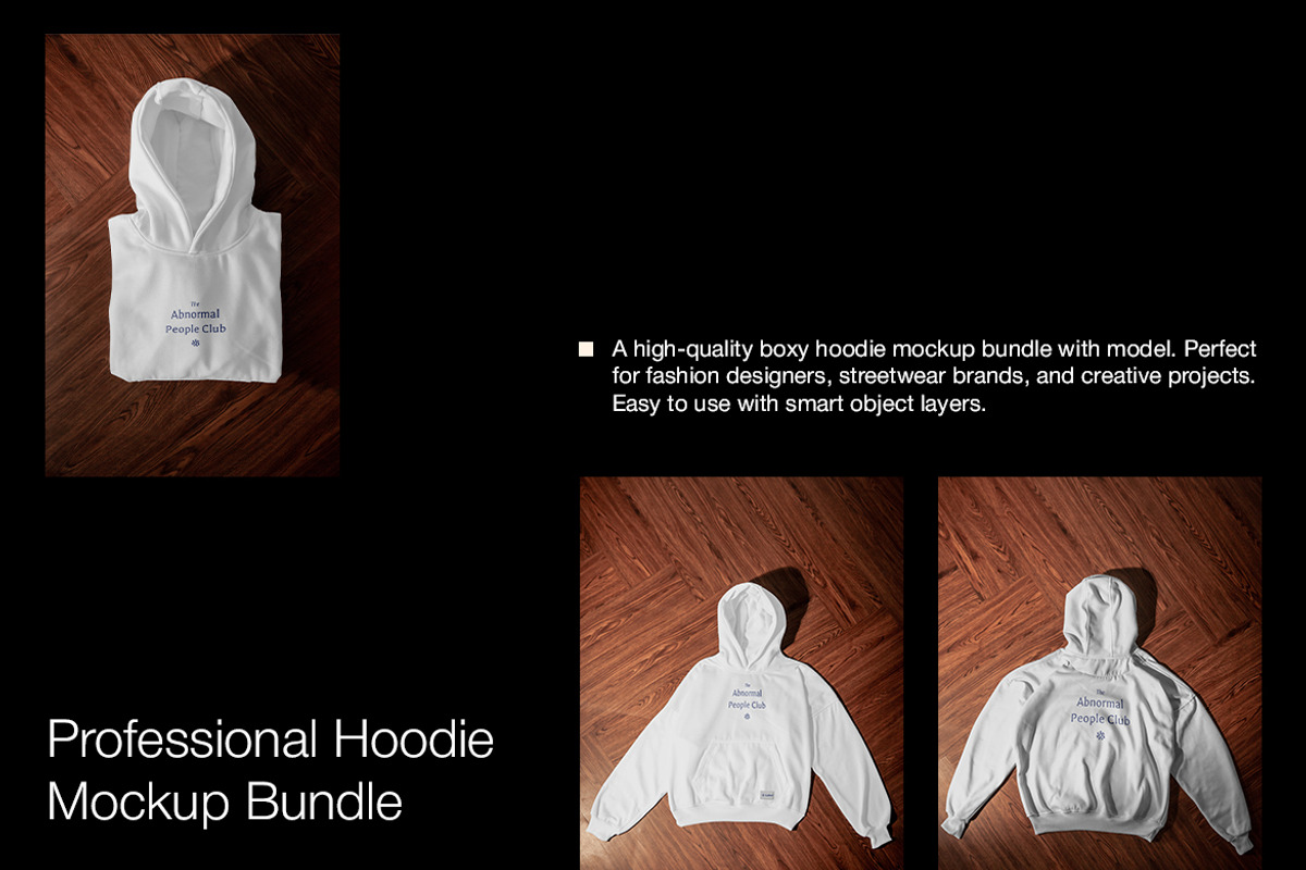 Boxy Hoodie Flat Lay Mockup, a Hoody Mockup by Mocktopia (Photo 2 of 11)