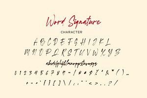 Word Signature