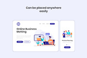 Team Work Illustrations, a Templates & Theme by Triangle Squad (Thumbnail 2 of 3)