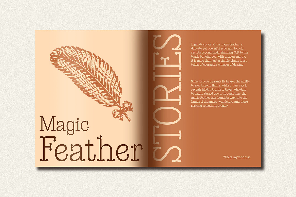 CS Helona – Decorative Font, a Serif Font by Craft Supply Co. (Photo 5 of 8)