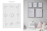 Nymph. Line Art Floral Women, a Person Illustration by AnMark (Thumbnail 4 of 11)