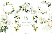 White Roses Wedding watercolor, a Decorative Illustration by Lisima (Thumbnail 3 of 12)