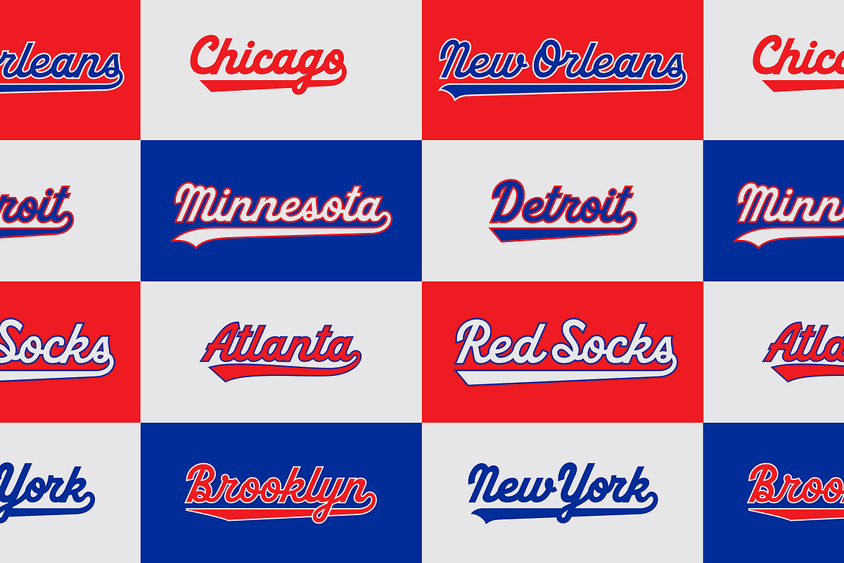 Swingman V2 Baseball Font, a Font by MightySHORT (Photo 5 of 7)