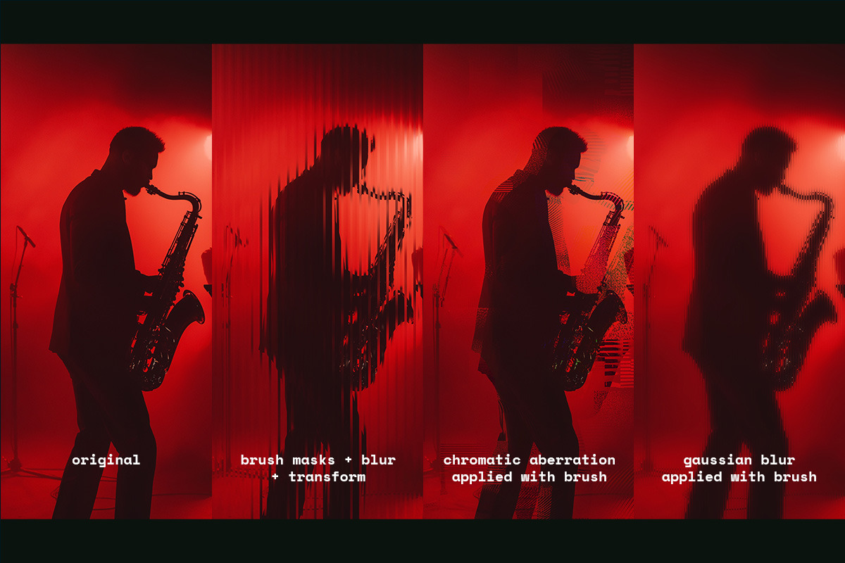 Glitch and Pixel Brushes, a Brush Add-On by Tomasz Ostrowski Design (Photo 12 of 15)
