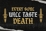 Warsuck - Hand Drawn Blackletter, a Blackletter Font by Arterfak Project (Thumbnail 5 of 11)