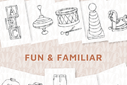 Early Years Colouring Book Template, a Templates & Theme by Wilsonian Press (Thumbnail 3 of 5)