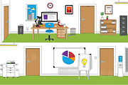 Office Doodle Pack 1, a Technology Illustration by Option 4 Design (Thumbnail 3 of 6)