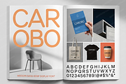 Carobo | Modern Sans Serif, a Sans Serif Font by Astuti Studio (Thumbnail 18 of 25)