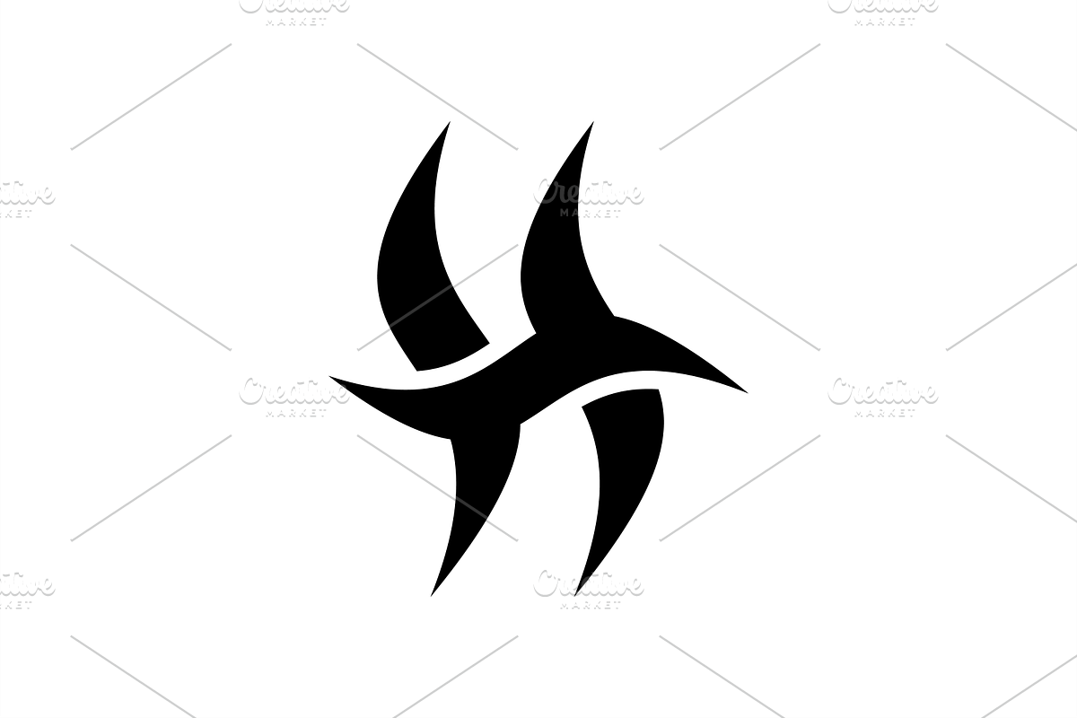Letter H Monogram Logo preview 2