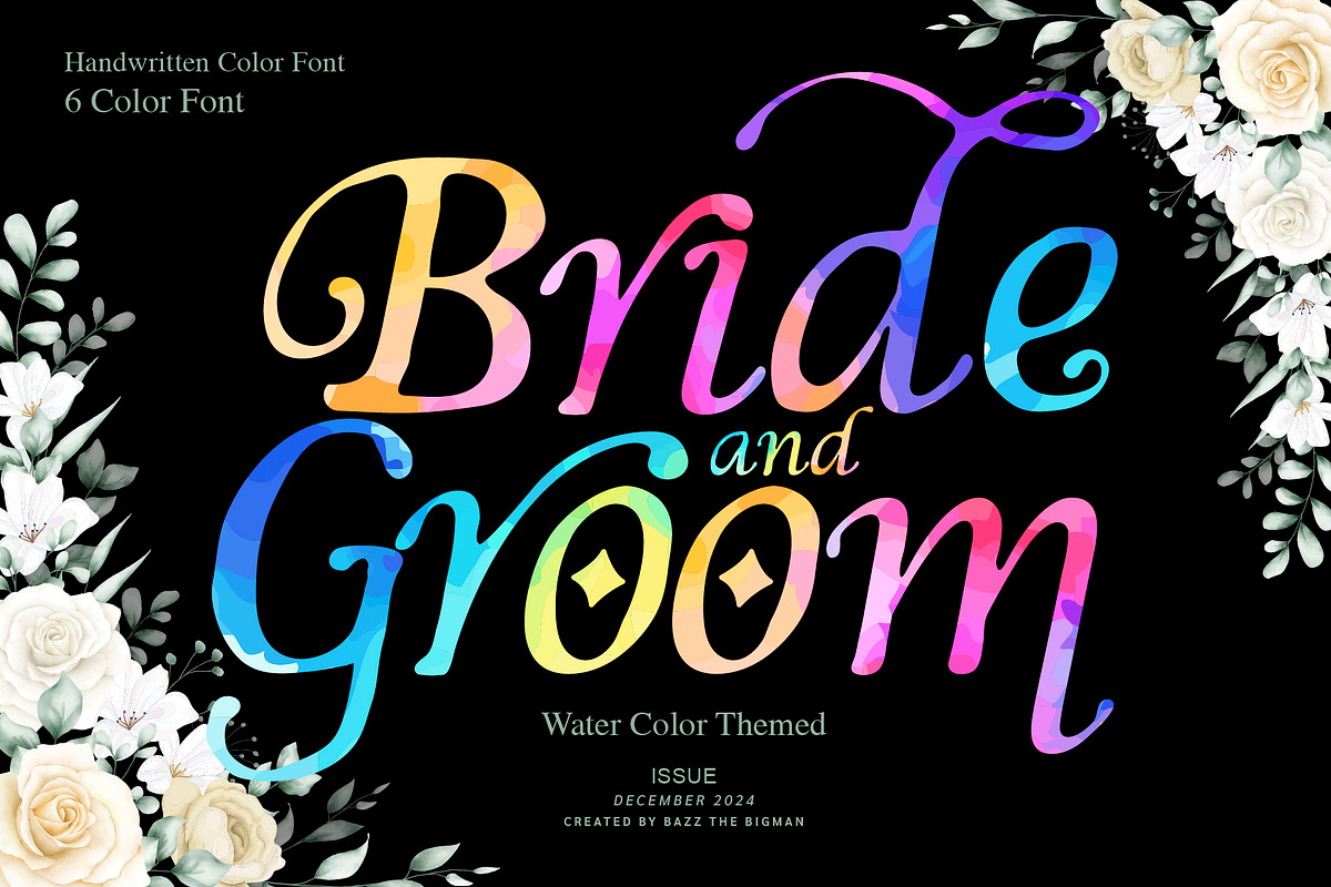 Bride and Groom, a Script Font by BBtypeStudios (Photo 1 of 11)