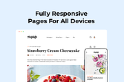 Tastebite - Food Recipes Template, a HTML Template by Fabrx Design (Thumbnail 3 of 6)