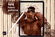Fabric Texture Brushes for Procreate, a Brush Add-On by HabitusDesigns (Thumbnail 1 of 9)