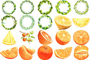 Lemon Lime Orange Watercolor Bundle, a Food Illustration by LilyBoo Clipart (Thumbnail 4 of 6)