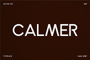 Calmer Font Family, a Serif Font by Aktab Studio (Thumbnail 1 of 11)