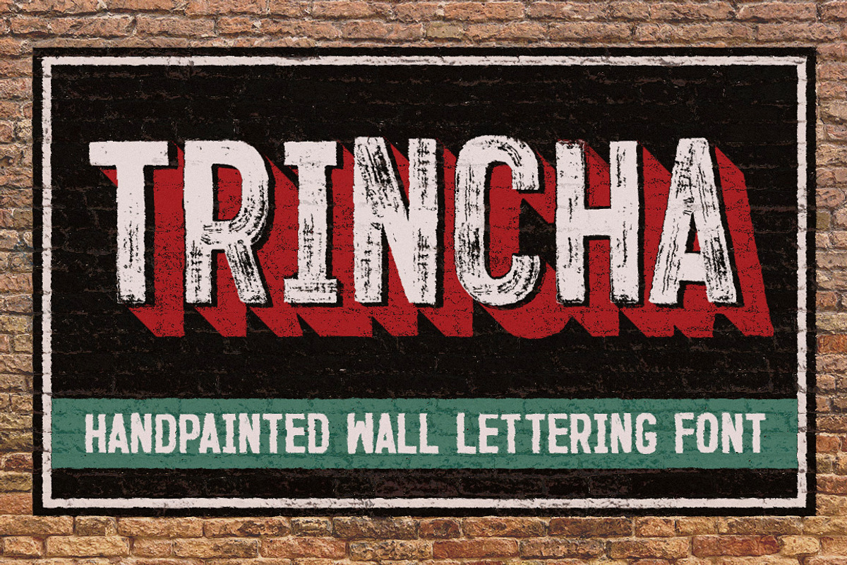 Trincha Typeface preview 5