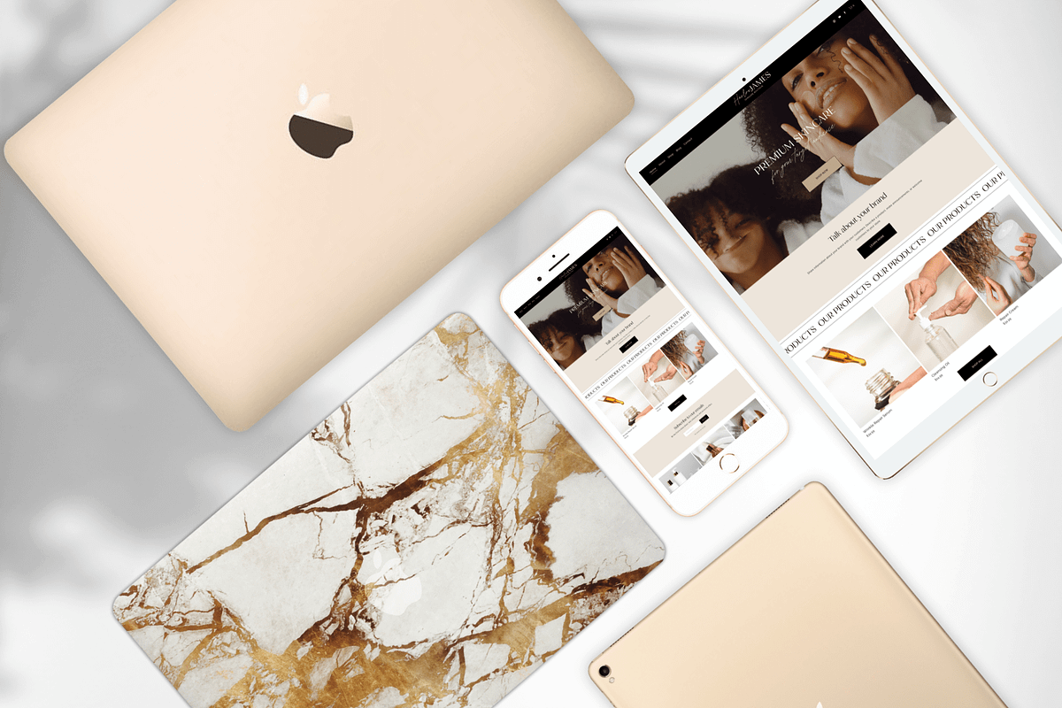 Boho Squarespace Website Template, a Squarespace Template by tinathetinybeana (Photo 5 of 6)