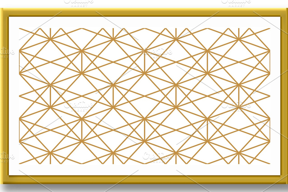 The geometric pattern with lines, a Pattern Graphic by RODINA (Photo 2 of 3)