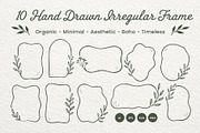 10 Hand Drawn Irregular Frame, a Decorative Illustration by Jiwstudio (Thumbnail 1 of 7)